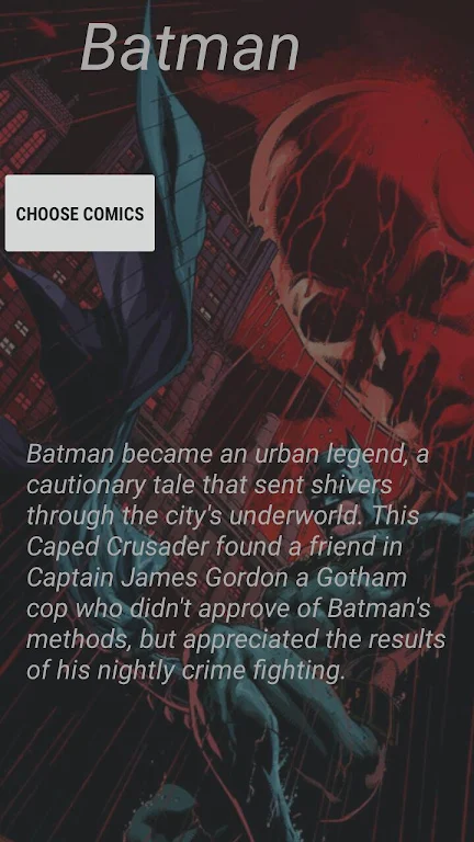 Comics Batman Ảnh chụp màn hình 2