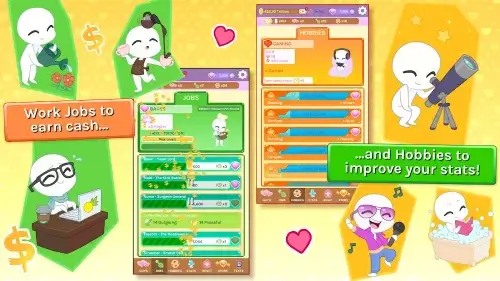 Blush Blush - Idle Otome Game ภาพหน้าจอ 1