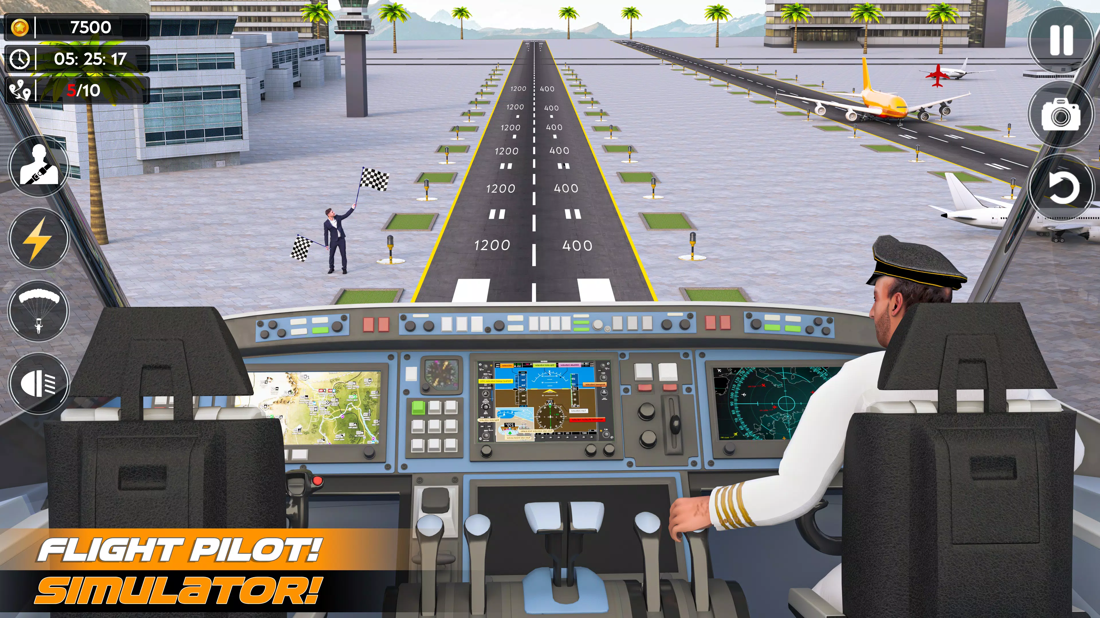 Airplane Flight Simulator 2023 ဖန်သားပြင်ဓာတ်ပုံ 1