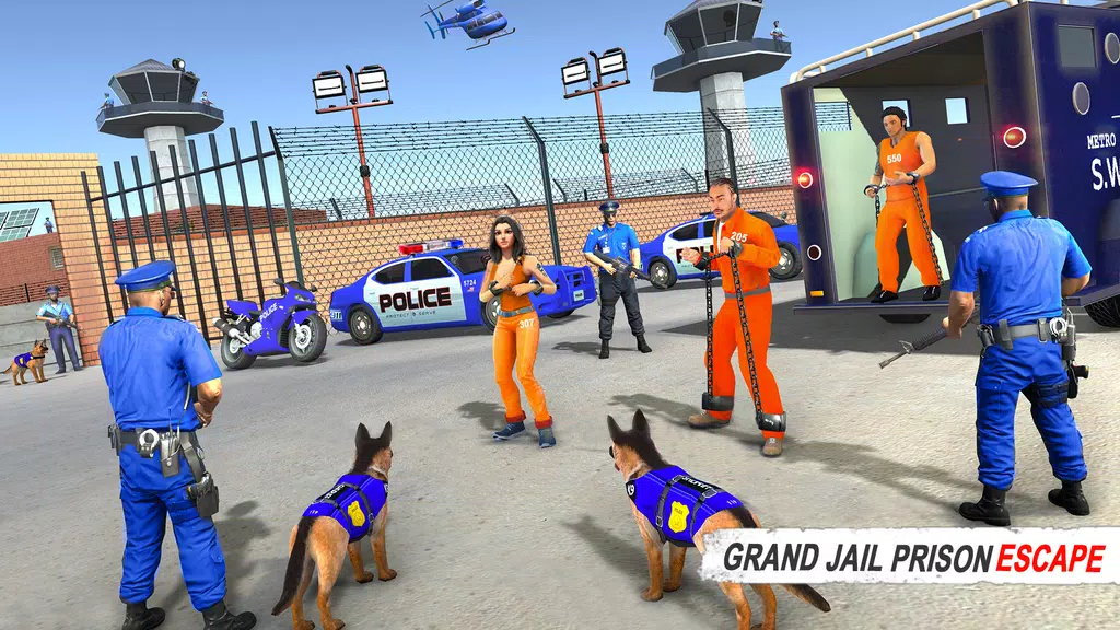 Grand Jail Prison Escape Game ภาพหน้าจอ 0