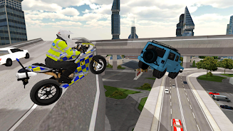 Police Motorbike Simulator 3D應用截圖第3張