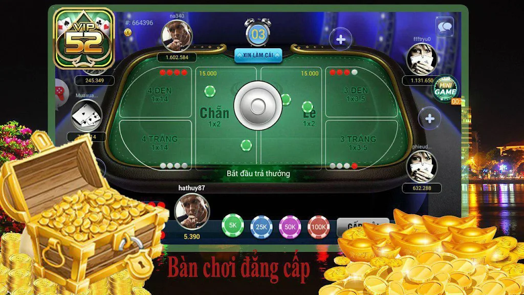 Game danh bai - Danh bai doi thuong Vip52 Ảnh chụp màn hình 1