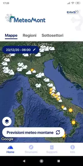 Meteomont Captura de pantalla 0