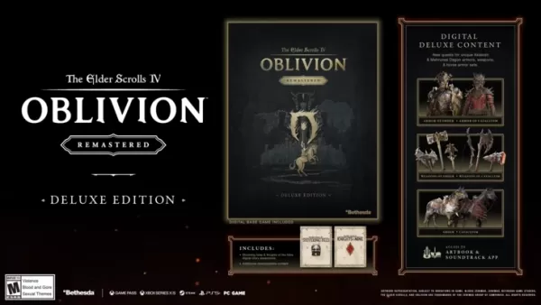 Elder Scrolls Oblivion Remastered Preorder dan DLC