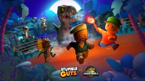 Jurassic World Invades Stumble Guys in New Foggy Map