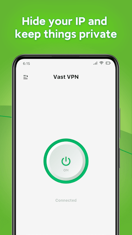 Vast VPN - Fast & Secure スクリーンショット 1