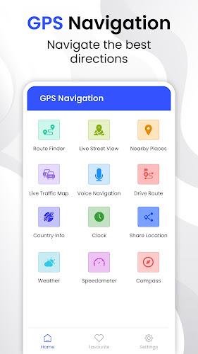 GPS Navigation Map Route Find ภาพหน้าจอ 0