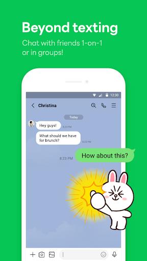 LINE: Llama y mensajea Captura de pantalla 0