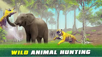 Safari Animal Hunter Simulator Скриншот 1