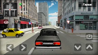 VAZ 2105 Russian Car Simulator स्क्रीनशॉट 0