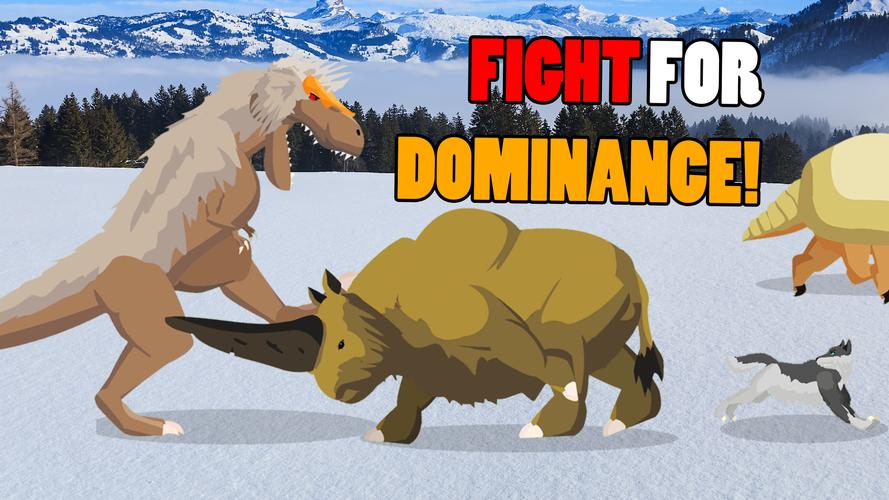 T-Rex Fights Ice Age Beasts 스크린샷 3