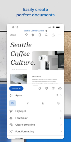 Microsoft Word: Edit Documents Ảnh chụp màn hình 0