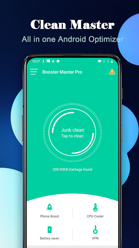 Booster Master Pro- Booster, Cleaner，Fast VPN स्क्रीनशॉट 0