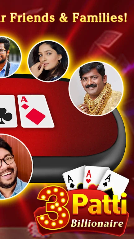 Teen Patti Billionaire -  Free to play online ภาพหน้าจอ 1