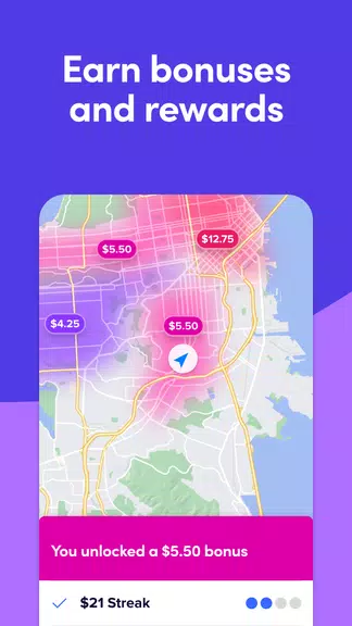 Lyft Driver Captura de pantalla 1