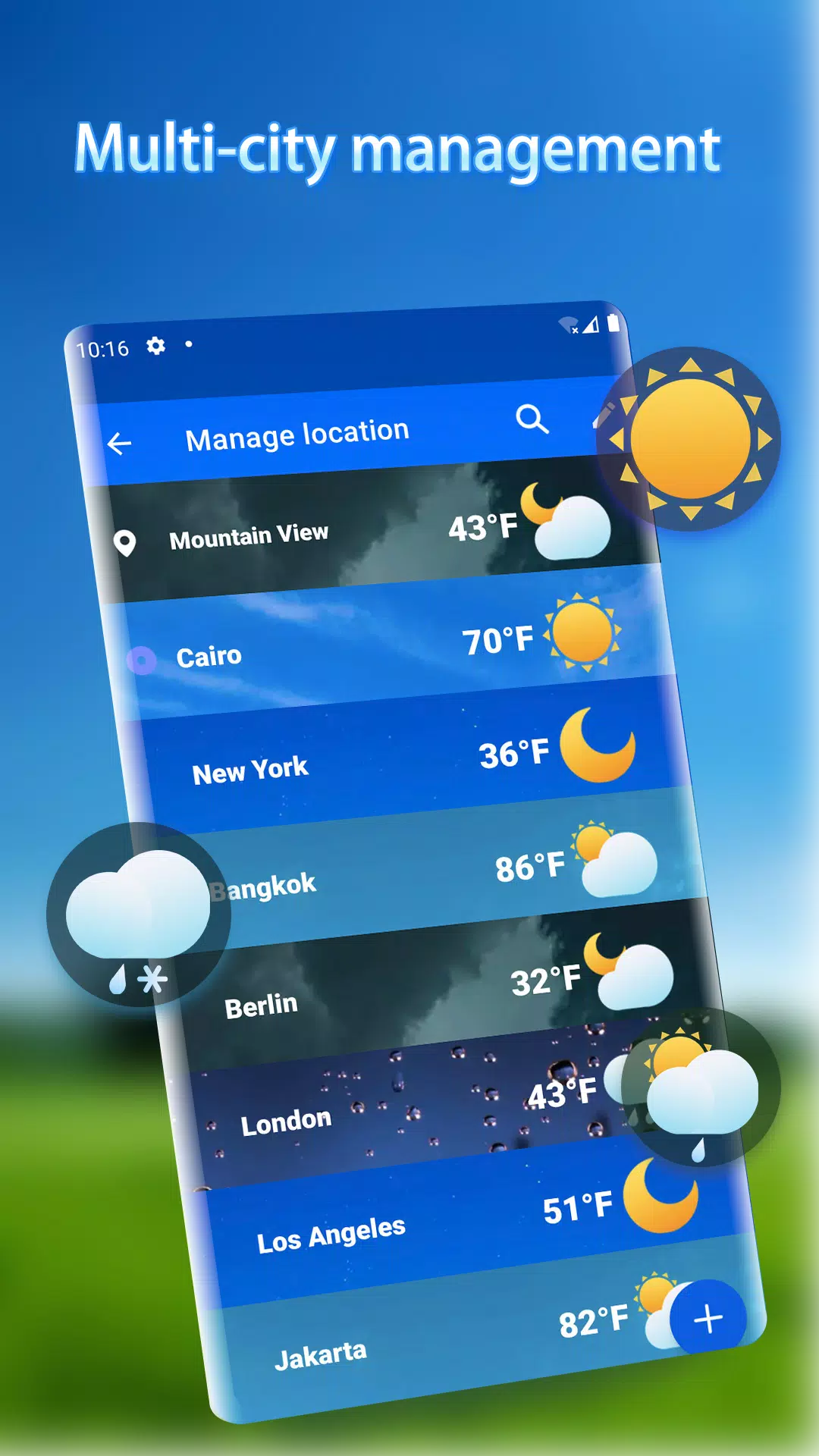 Local Weather Alerts - Widget Capture d'écran 2