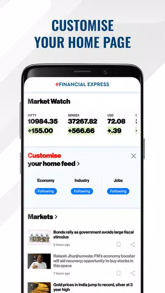 Financial Express-Market News Captura de tela 1