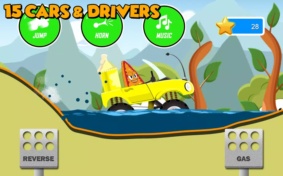 Fun Kids Car Racing Game Captura de tela 3