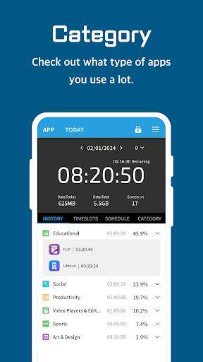 UBhind: Mobile Time Keeper ภาพหน้าจอ 3