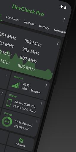 DevCheck Device & System Info Tangkapan skrin 1