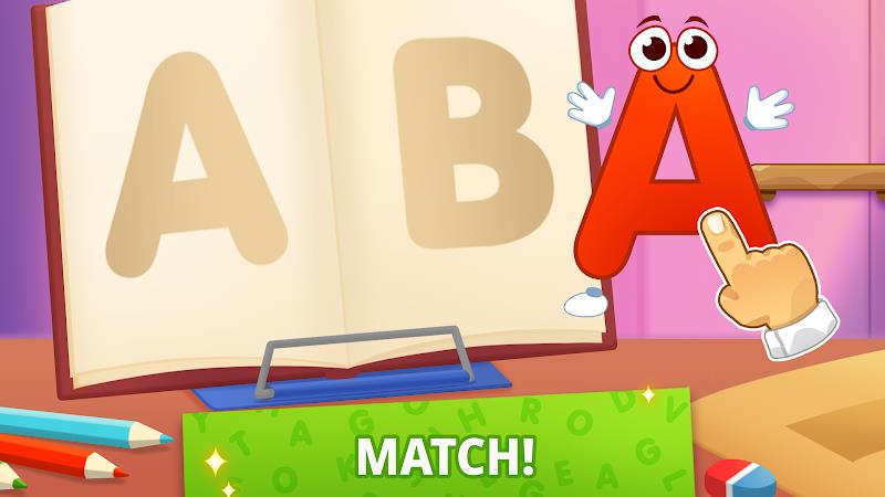 ABC kids! Alphabet, letters Schermafbeelding 1