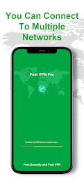 Fast VPN Pro - Secure Proxy स्क्रीनशॉट 1