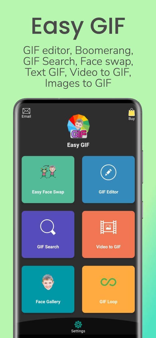 Easy GIF : GIF Editor, NFT GIF स्क्रीनशॉट 2