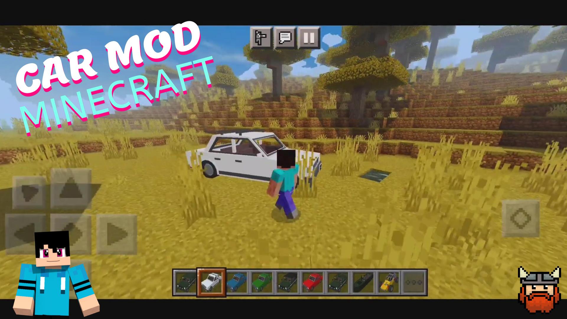 Cars Mod for Minecraft PE Скриншот 1