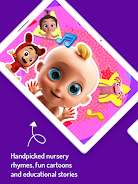 KIDSY Baby Kids Nursery Songs Capture d'écran 2