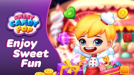 Sweet Candy POP: Match 3 Captura de tela 0