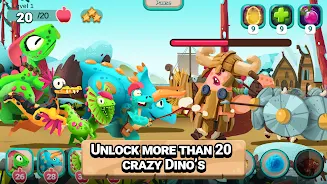 Dino Bash: Travel Through Time應用截圖第1張