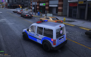 Mini Van Police Simulator Game Schermafbeelding 1