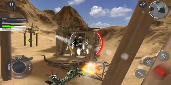 SkyBreakers Helicopters Captura de pantalla 2