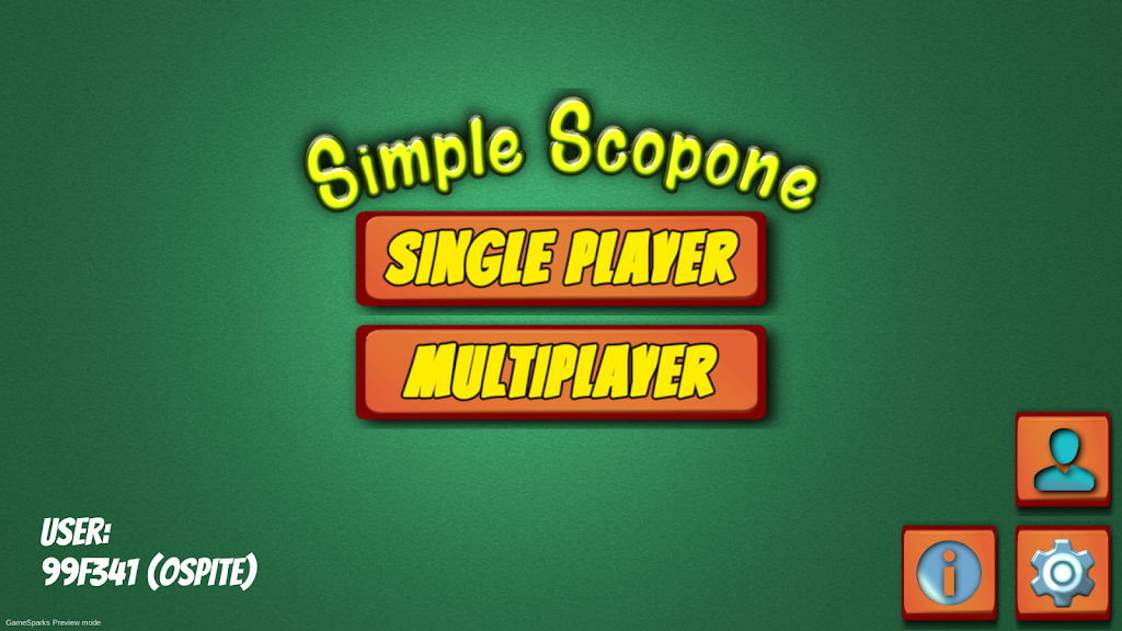 Simple Scopone স্ক্রিনশট 0