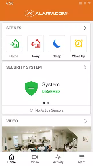 Alarm.com Captura de tela 1