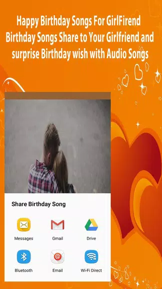 Schermata Happy Birthday Song For Girlfriend 2