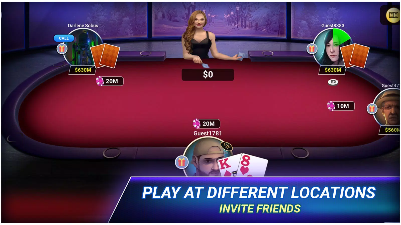 Poker Multiplayer by Zmist Ảnh chụp màn hình 2