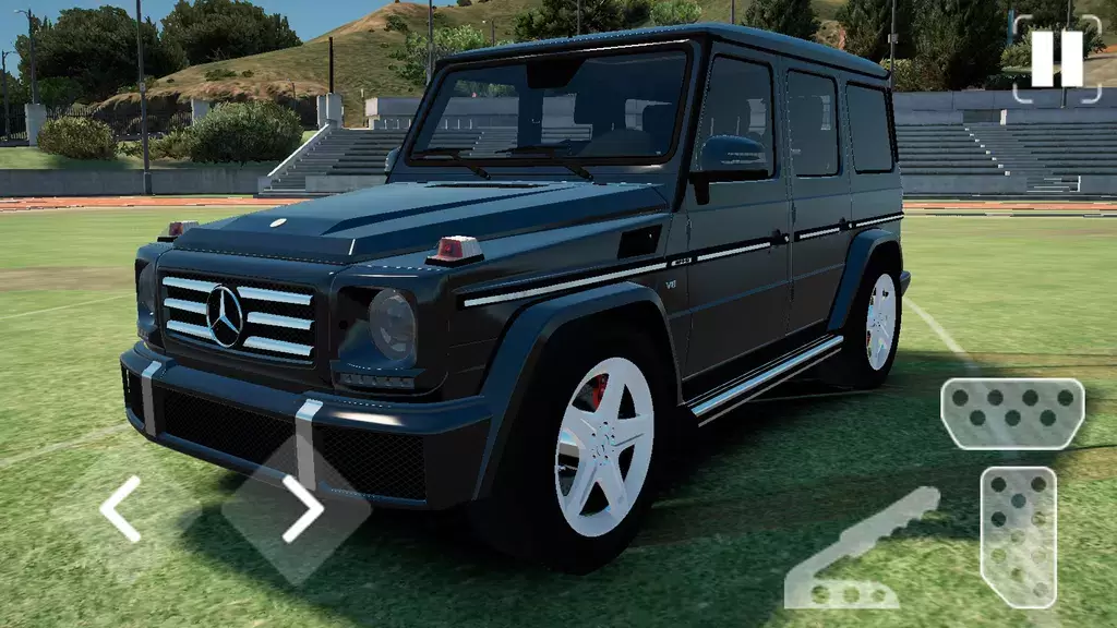 Offroad Mercedes G Car Driver Captura de pantalla 2