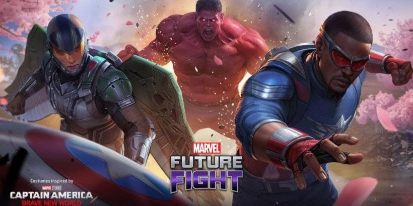 Marvel Future Bight的2月更新靈感來自美國隊長：勇敢的新世界