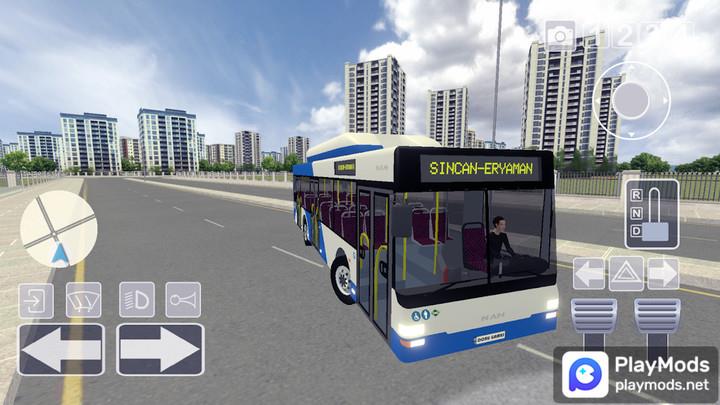 City Bus Simulator 2 ဖန်သားပြင်ဓာတ်ပုံ 3