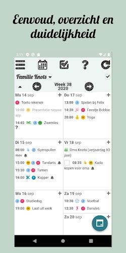 Klender, Familienagenda Screenshot 0