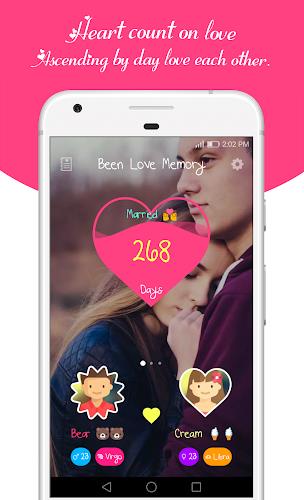 Been Love Memory -Love Counter Ảnh chụp màn hình 0