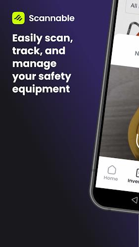 Scannable Safety Equipment App Ekran Görüntüsü 0