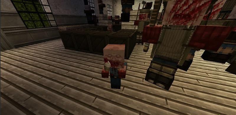 Minecraft: Zombie and Mutant Schermafbeelding 1