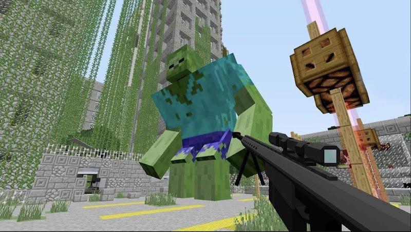 Minecraft: Zombie and Mutant स्क्रीनशॉट 2