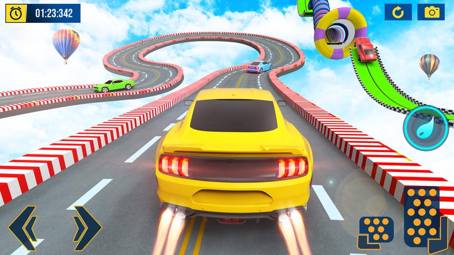 Crazy Car Stunt: Car Games 3D Tangkapan skrin 1