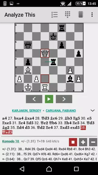 Komodo 10 Chess Engine Schermafbeelding 0