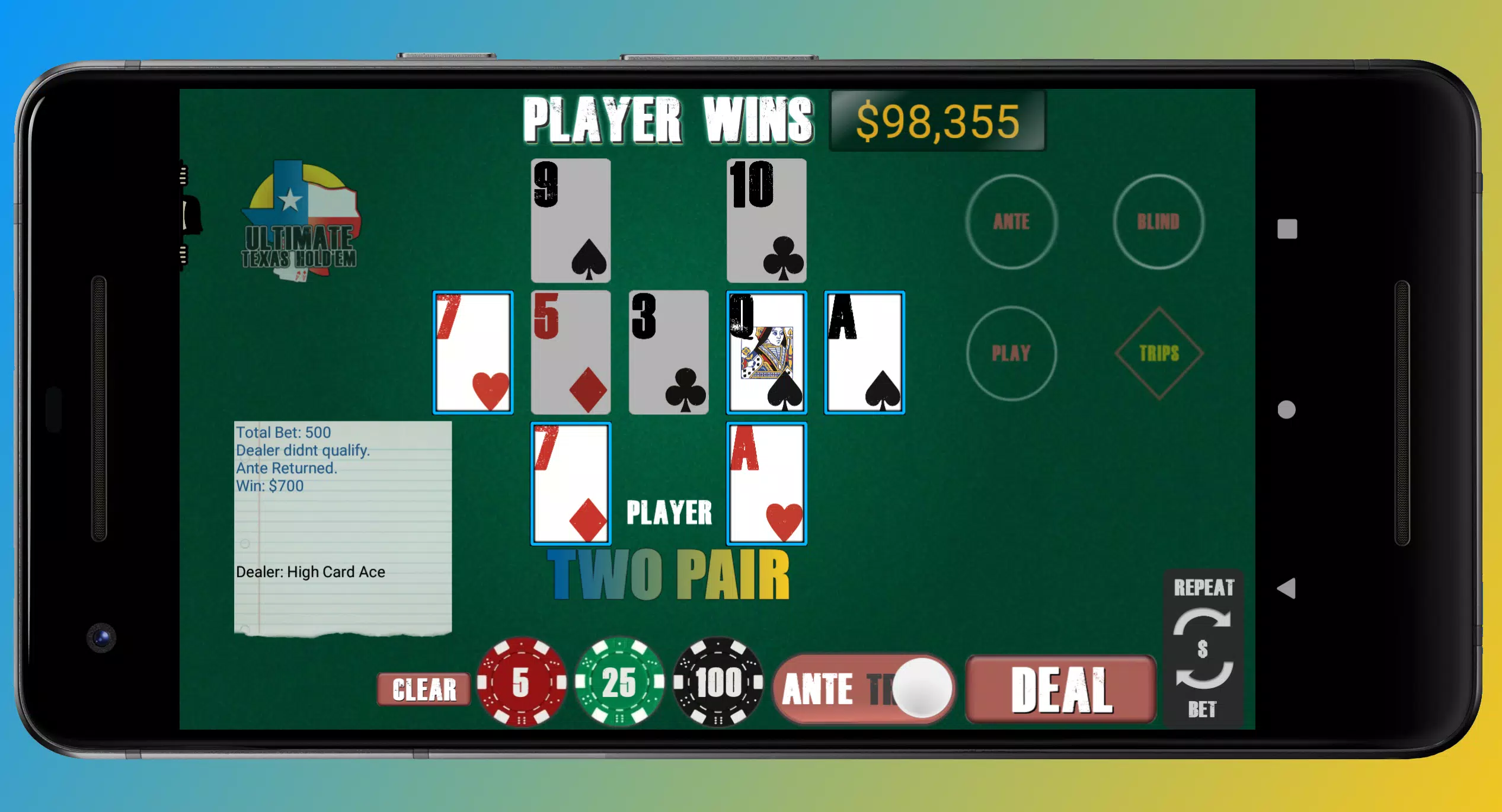 Schermata Texas Ultimate Holdem 0