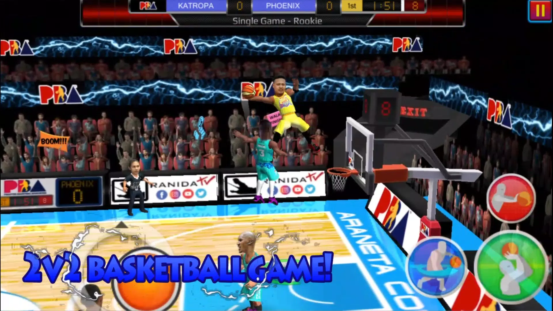 Basketball Slam! Captura de pantalla 0