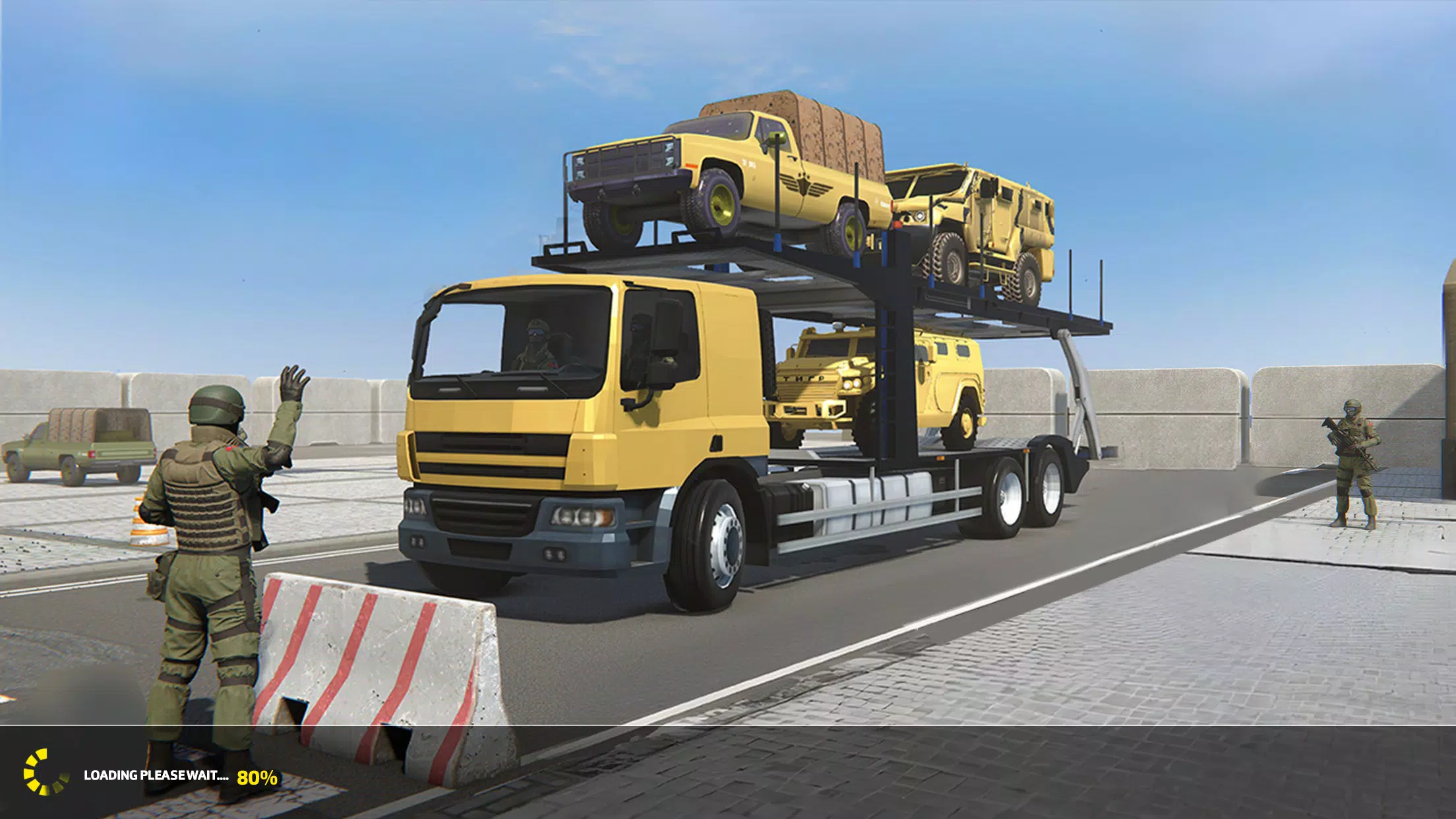 Army Cargo Truck Driving Games Capture d'écran 1